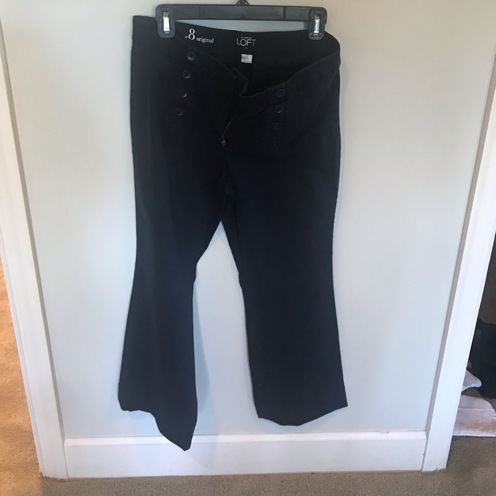 Ann Taylor Loft navy khaki
